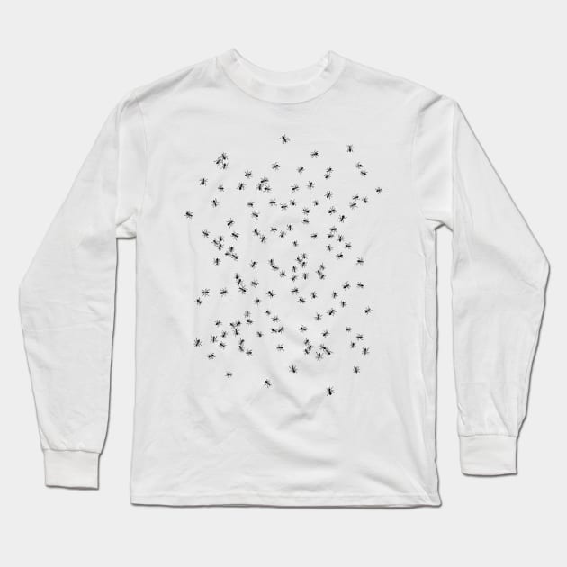 Ants Long Sleeve T-Shirt by martinascott